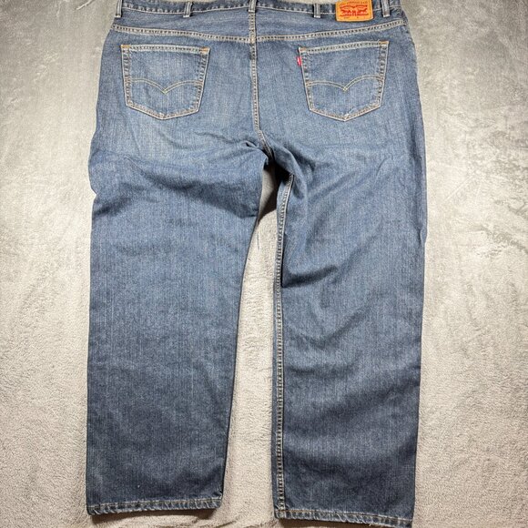 Levi’s 559 Relaxed Straight Men’s Jeans 50x32 Big & Tall Blue Denim - Picture 5 of 12